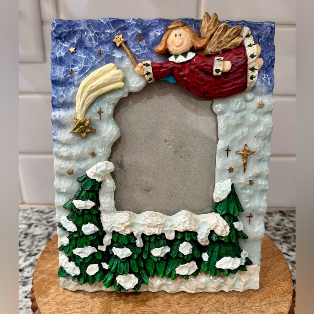 Vintage 90’s Christmas Photo Frame